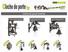 Tablet Screenshot of clochedeporte.fr